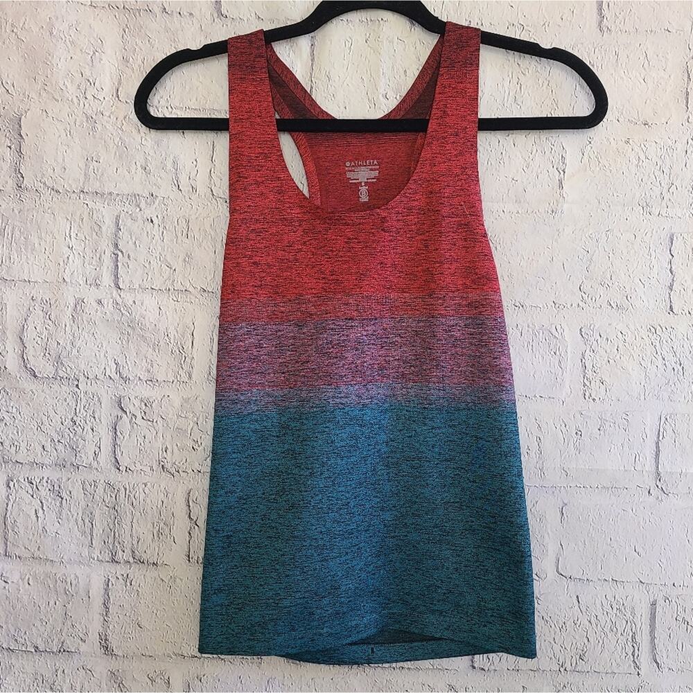 Athleta Relay Gradient Ombre Tank Top NWT Size Small - Picture 2 of 11
